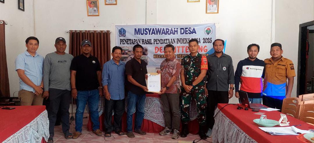 Kegiatan Musyawarah Desa (Penetapan Hasil Pendataan Indeks Desa 2025)